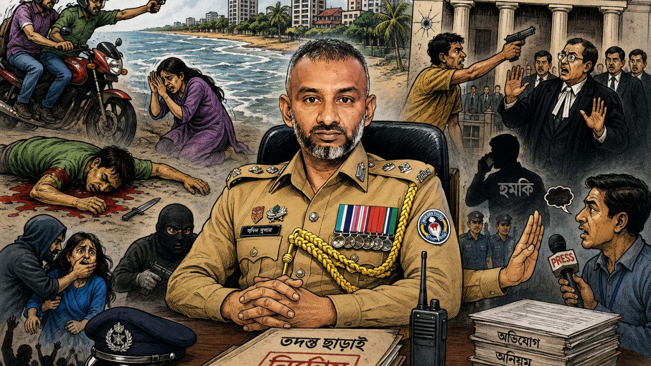 কক্সবাজারে আইনশৃঙ্খলার ভয়াবহ অবনতি: সাত মাসে ৮৮ খুন, ১২৭ ধর্ষণ