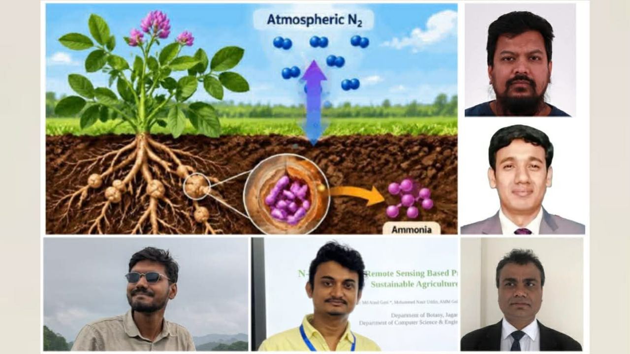 ২২ শতাংশ নাইট্রোজেন সার সাশ্রয়ের প্রযুক্তি উদ্ভাবন জগন্নাথ বিশ্ববিদ্যালয়ের শিক্ষক-শিক্ষার্থী টিমের